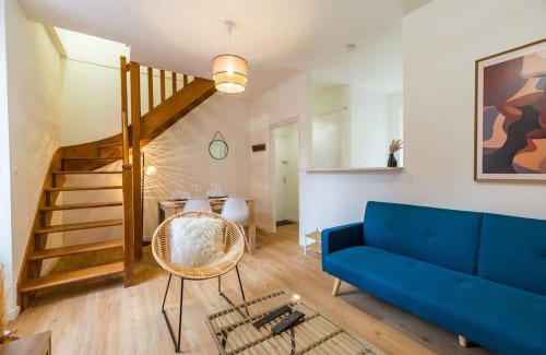 Guingamp Apartment | Charmant Duplex avec jacuzzi Guingamp centre