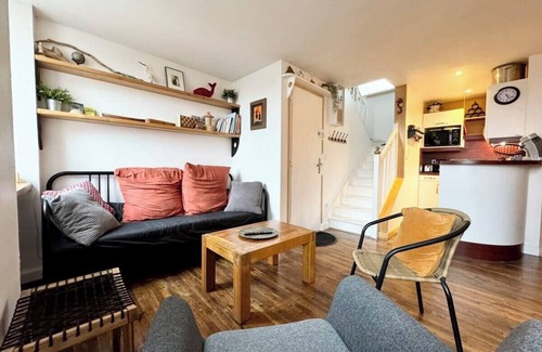Larmor-Plage Apartment | Charmant duplex en bord de mer - Port de Kernevel