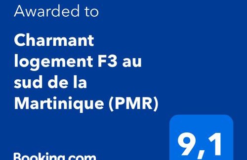 Lepinay Apartment | Charmant logement F3 au sud de la Martinique (PMR)