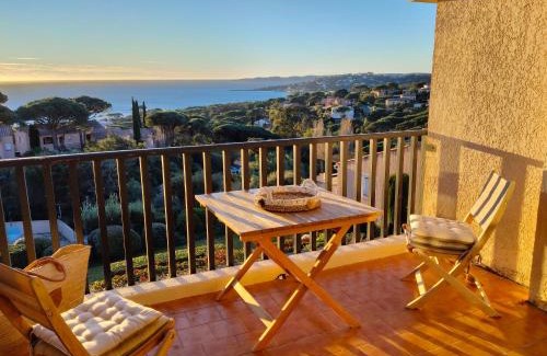 La Nartelle Apartment | CHARMANT STUDIO AVEC TERRASSE et VUE MER EXCEPTIONNELLE