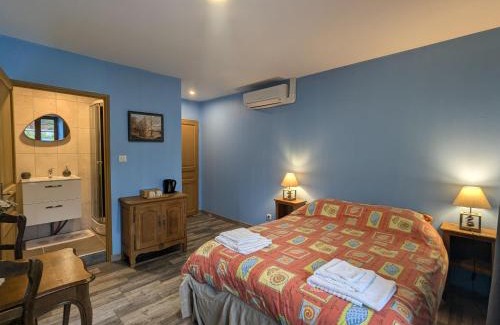 Rehaupal Bed & Breakfast | Charmante Chambre Myosotis avec Jardin et DVD - FR-1-589-665