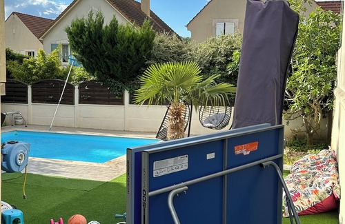 Argenteuil House | Charmante Maison au Nord de Paris Avec Piscine Chauffée