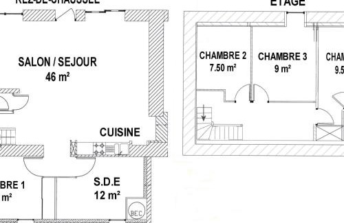 Mesquer House | Charme ancien revisité : Gîte spacieux avec grand jardin, équipements complets, près de Guérande. - FR-1-306-1064