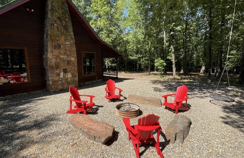 Broken Bow Cabin | Charmed! A Hochatown gem - private, NEW HOT TUB, and great location!