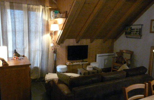 Saint-Gervais-les-Bains Apartment | Charming duplex 6-8 pers with garage, WIFI, top equipped, linen provided