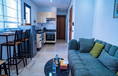 Belvedere Apartment | Charming 1-bedroom apartment near Train Station in amazing Casablanca with AC