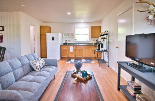 Mason Cabin | Charming 1-bedroom cabin with WiFi, AC 9 miles N. of Mason, TX