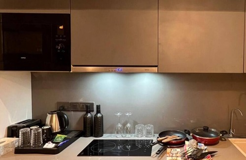 Noida Apartment | Charming 1-bedroom city and river view apartment in pleasant Noida with WiFi, AC