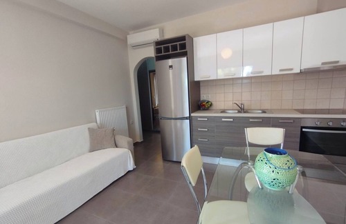 Karavomylos Apartment | Charming 1-bedroom apartment with AC, WiFi in amazing Karavomylos