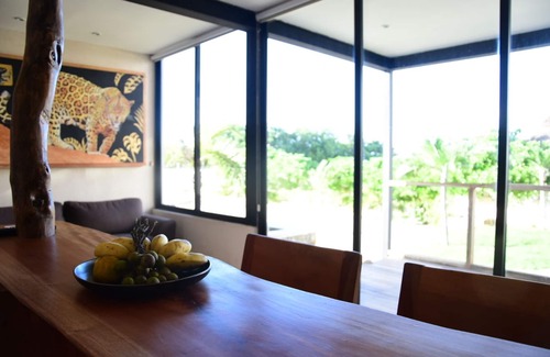 Rio Lagartos Apartment | Charming 1-Bedroom Apartment in Río Lagartos. AC, Rooftop Deck & Private Pier -J