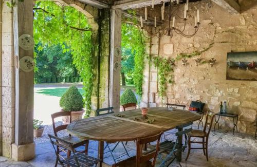 Celles House | Charming 14th Century Village Chateau with gardens and outdoor heated pool
