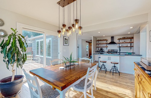 Bells Beach House | Charming 1940s abode with hot tub, grill, fireplace, & game room - beach access