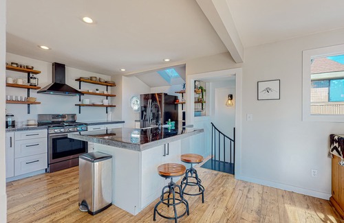 Bells Beach House | Charming 1940s abode with hot tub, grill, fireplace, & game room - beach access