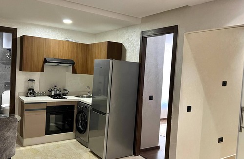 RACINE EXTENSION Apartment | Charming 2-bedroom apartment with WiFi, AC in the heart of Casablanca