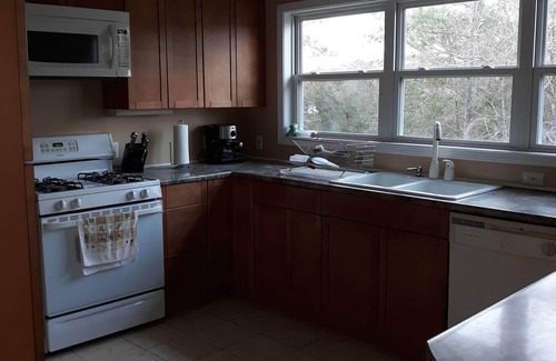 Long Beach Apartment | Charming 2-bedroom apartment in serene Oak Island with AC, WiFi
