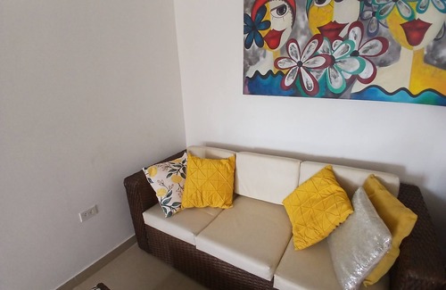 Manga Apartment | Charming 2-bedroom apartment with WiFi, AC in brilliant Cartagena