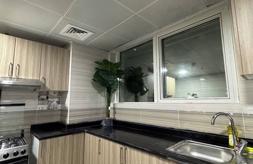 Al Khan Apartment | Charming 2-bedroom apartment in fabulous Sharjah with WiFi, fitness room