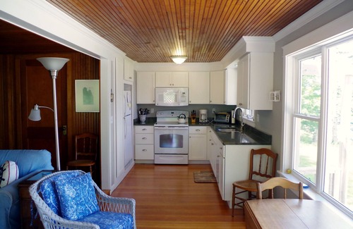 Owls Head Cottage | Charming 2-bedroom cottage in serene Owls Head with a fabulous ocean view.