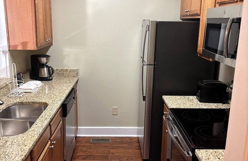 Lackey Condo | Charming 2-bedroom condo in delightful Williamsburg with fitness room, WiFi