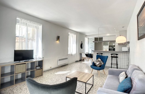 Lamalou-les-Bains Apartment | Charming 2-BR Apt w/Terrace, Near Thermes & Downtown Lamalou, Pet-Friendly, Wi-Fi