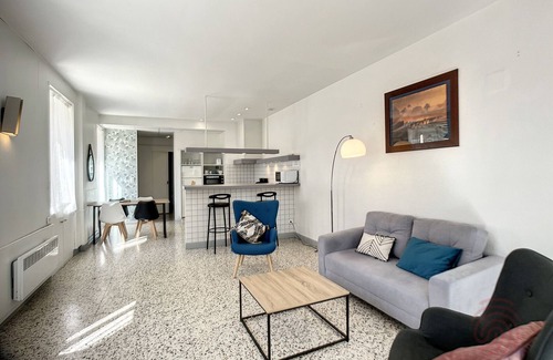 Lamalou-les-Bains Apartment | Charming 2-BR Apt w/Terrace, Near Thermes & Downtown Lamalou, Pet-Friendly, Wi-Fi