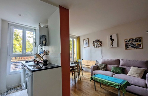 Saint-Fargeau Apartment | Charming 2-room apartment near Buttes-Chaumont!