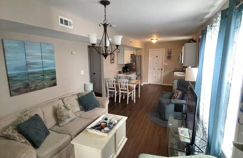 Beach Haven Crest Apartment | Charming 3 bedroom apartment in LBI w. Central AC outdoor shower 2 mins to beach