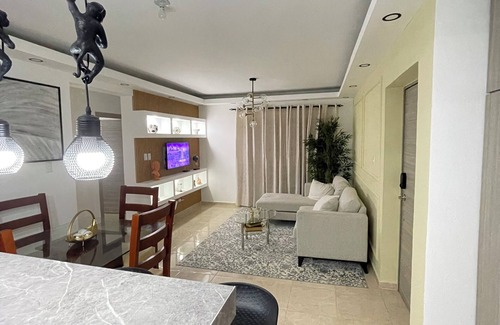 La Vega Province House | Charming 3-bedroom apartment with AC, WiFi and Parking in La Vega, Dominican Rep