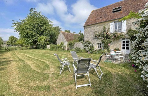 Sarceaux Cottage | Charming 3-Bedroom House with Garden, Terrace, and Countryside Views