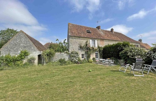 Sarceaux Cottage | Charming 3-Bedroom House with Garden, Terrace, and Countryside Views