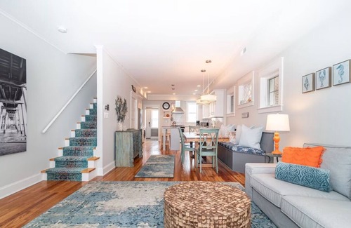 Margate City House | Charming 3-bedroom house with WiFi and AC in lovely Margate City