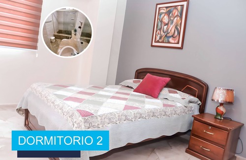 Manta Apartment | Charming 3-bedroom with own bathroom apartment with WiFi, AC in enchanting Manta