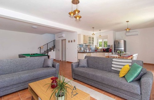 Smrika Villa | Charming 3-BR Villa for 6+2, with pool and stunning views