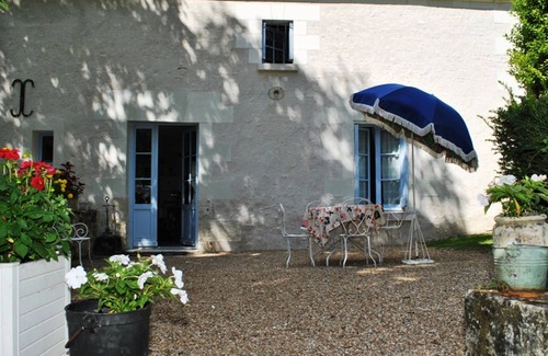 Blere Cottage | Charming 3-Level Cottage in Restored Mill with Private Garden, Fireplace, and Games Room in Bléré
