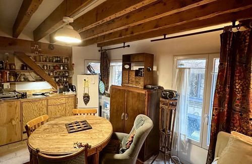 Quartier du Pont-de-Flandre Apartment | Charming 40m2 Duplex - Quiet & Bright near Parc de la Villetten