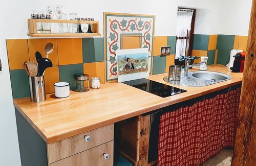 Pfaffenheim Cottage | Charming Alsatian Cottage: Cozy Loft, Terrace, Near Colmar Wine Route