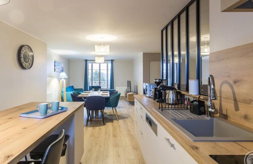 Saint-Pair-sur-Mer Apartment | Charming Apartment in Saint-Pair-sur-Mer - View of Granville