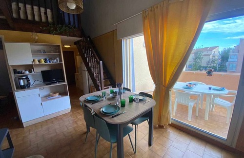 Marseillan Plage Apartment | Charming Apartment with Terrace, Steps from the Beach, Sleeps 6