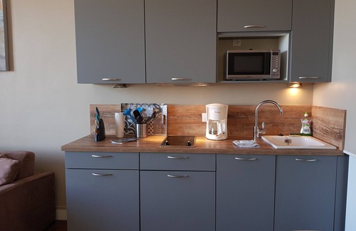 Trouville-sur-Mer Apartment | Charming apartment facing the sea, direct access beach, 4 Pers