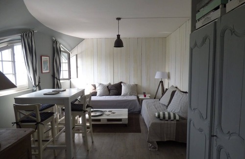 Pourville-sur-Mer Apartment | Charming apartment sea view 180 ° 1km Golf Dieppe beach walk 3 m