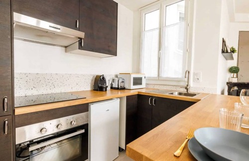Saint-Vincent-de-Paul Condo | Charming apartment, 18th district near Montmartre