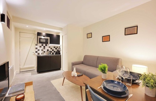 Quartier Sainte-Avoye Apartment | Charming apartment - 1BR- 4P- Arts et métiers