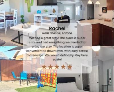 Garfield Apartment | Charming Apt Downtown Phoenix Historic Patio