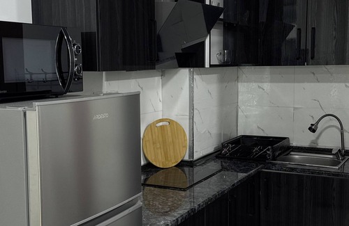 New Boulevard Apartment | Charming Batumi Apartment with Balcony and Partial AC