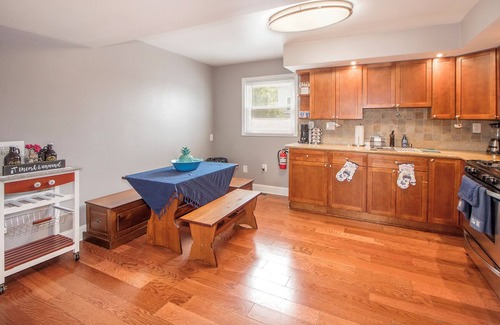 Brigantine Condo | Charming beach town rental with sunset bay views a short walk to the beach