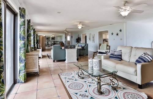 Beverly Beach House | Charming beachfront home with grill, patio, central AC, & washer/dryer