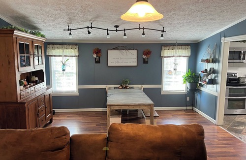 Ferrum House | Charming bedroom in peaceful Ferrum with WiFi and AC