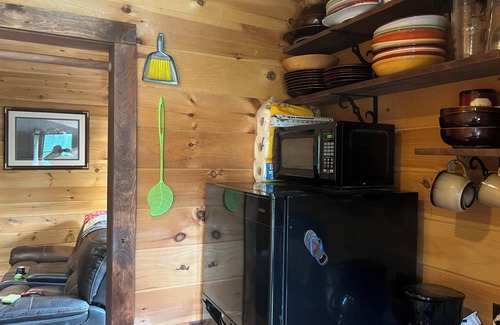 New Sweden Cabin | Charming cabin in wonderful New Sweden with 80 acres of woods and trails