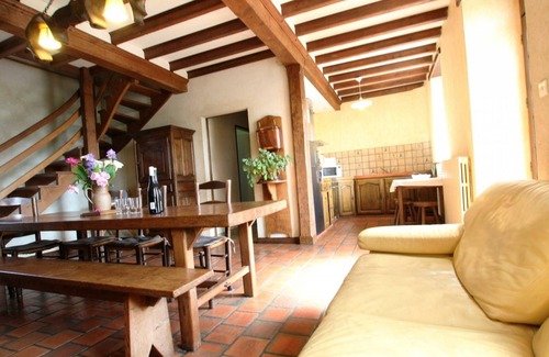 Cerisy-la-Salle Cottage | Charming cottage with garden, fireplace, and modern amenities in peaceful rural setting