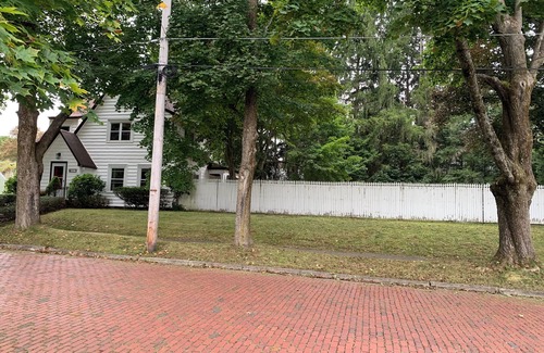Jamestown House | Charming Cottage w/Fireplace, Fenced Yard & Basement Game Room!